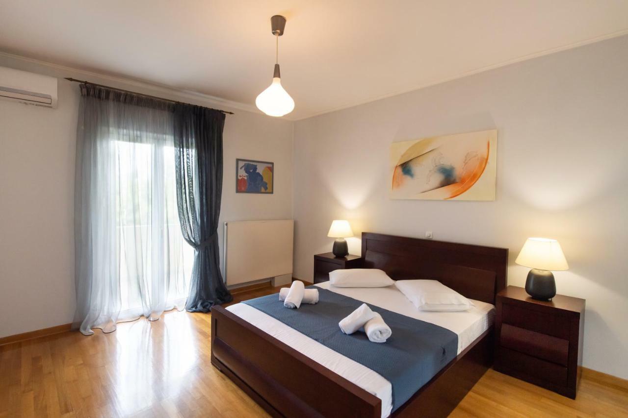 Violet Luxury Villa Kalligoni Eksteriør bilde