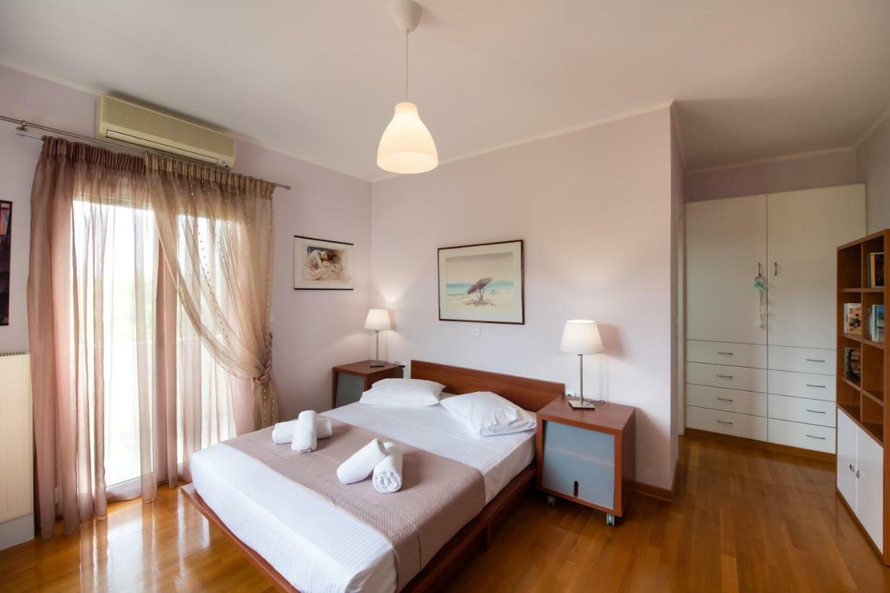 Violet Luxury Villa Kalligoni Eksteriør bilde
