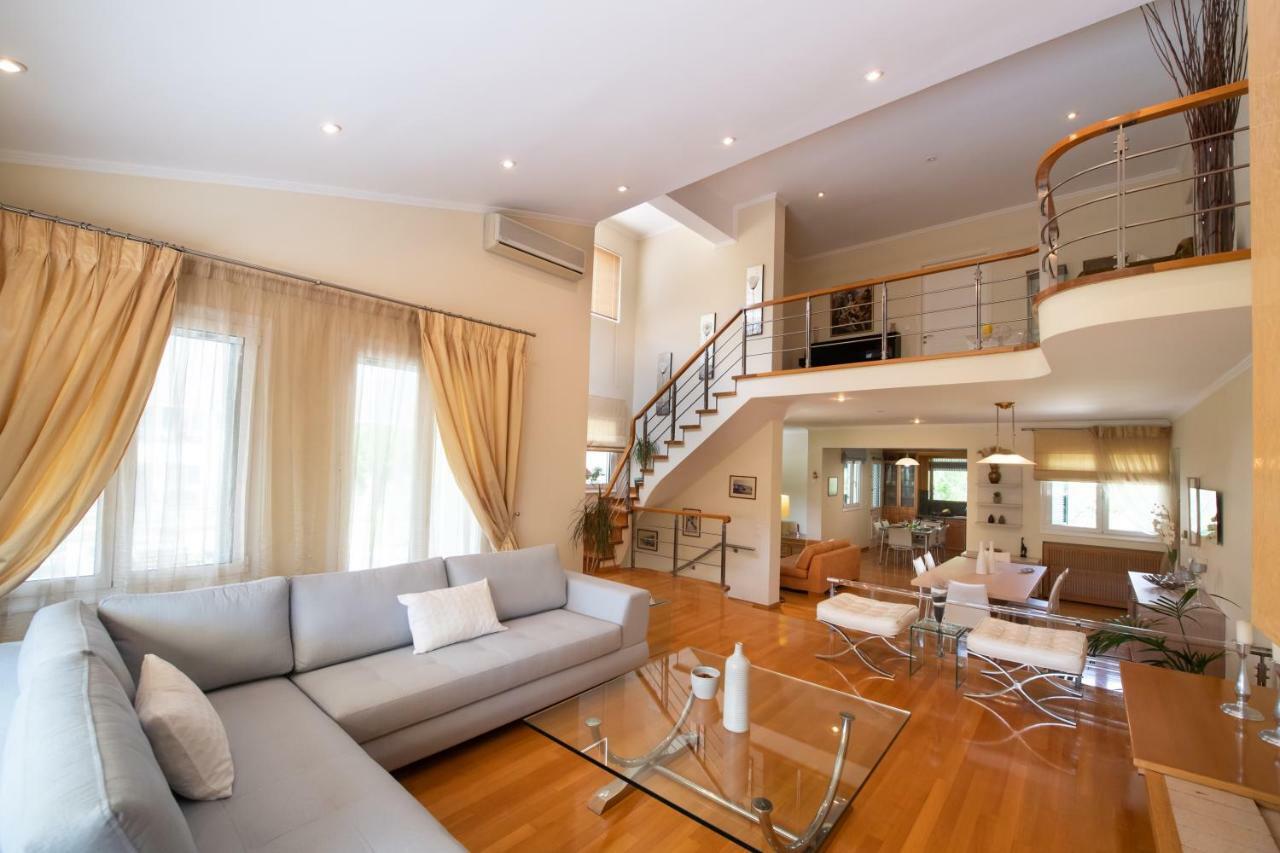 Violet Luxury Villa Kalligoni Eksteriør bilde