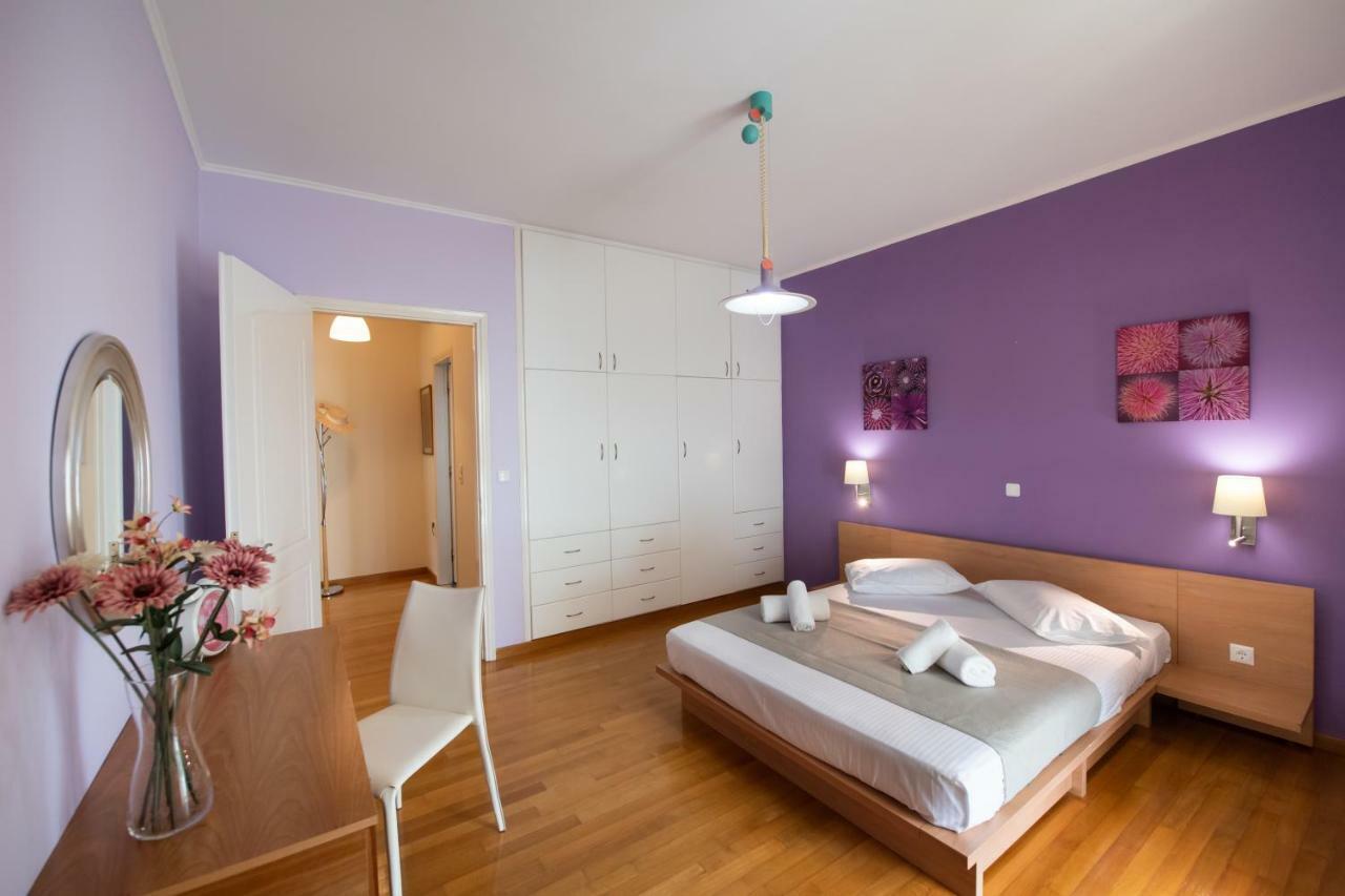 Violet Luxury Villa Kalligoni Eksteriør bilde